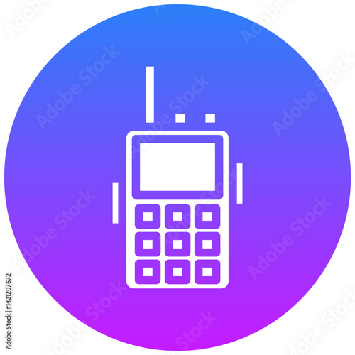 Walkie Talkie Vector Icon