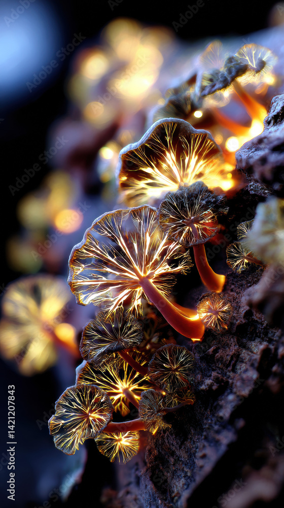 Fototapeta premium Psychodeliczna Botanika