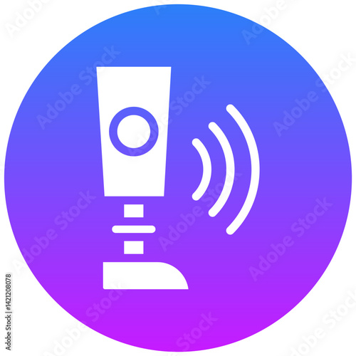 Smart Prosthesis Vector Icon