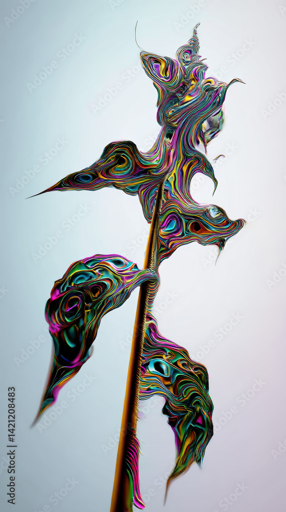 Fototapeta premium Psychodeliczna Botanika