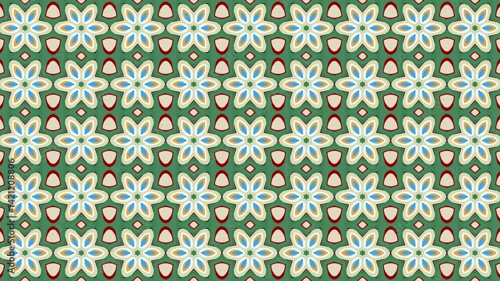 Fototapeta premium fabric motif. seamless pattern. wallpaper. background. HD resolution