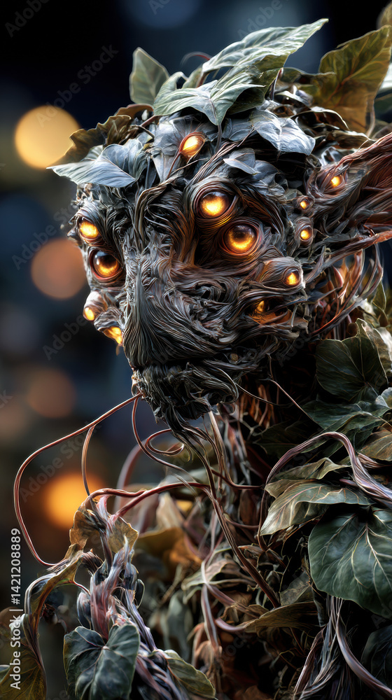 Fototapeta premium Psychodeliczna Botanika