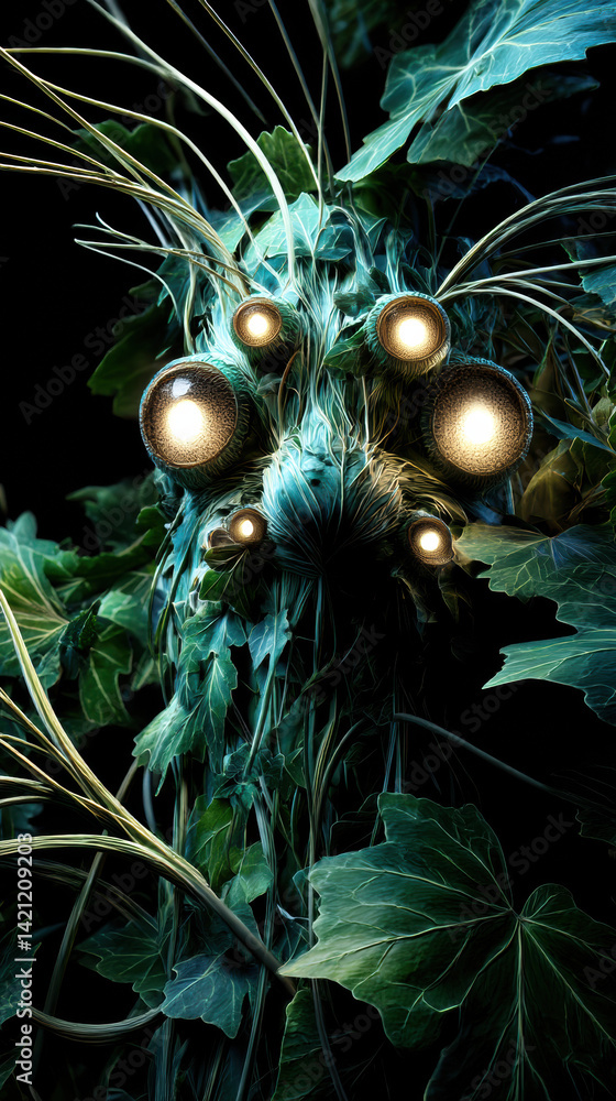 Fototapeta premium Psychodeliczna Botanika