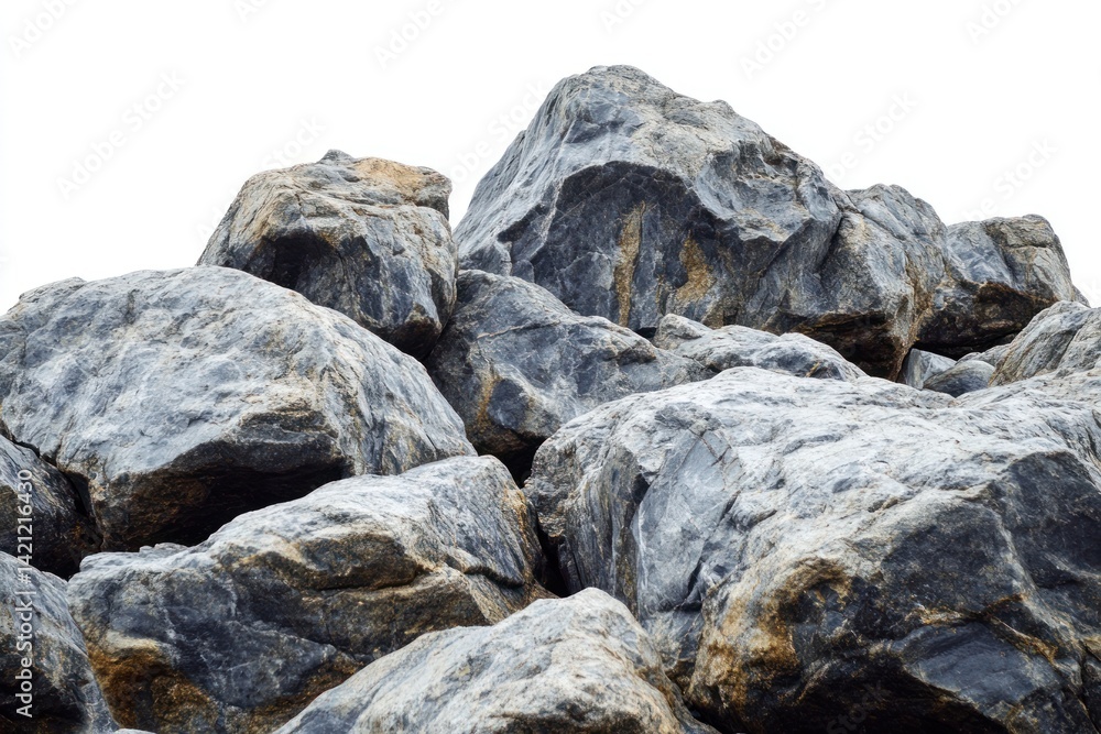 PNG file of thick boulders layered in a visually stunning way PNG file of thick boulders layered in a visually stunning way