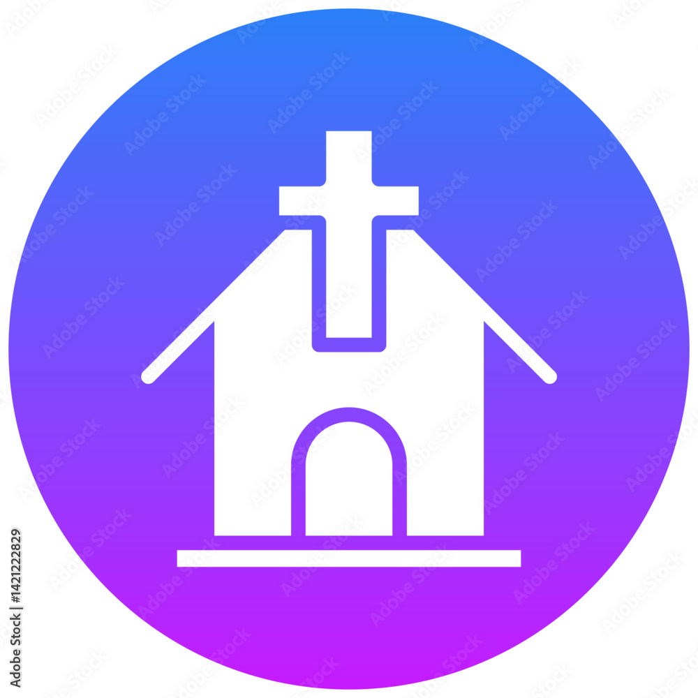 Obraz premium Church Icon