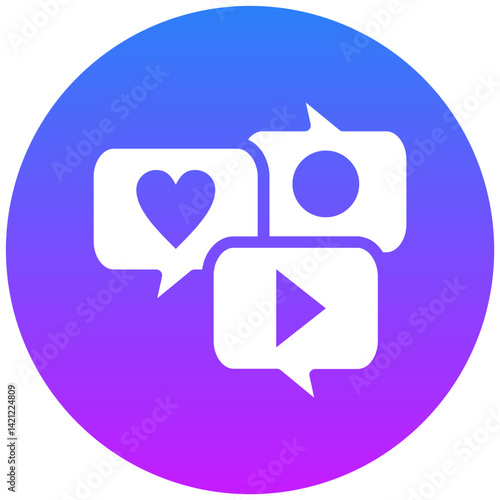 Socializing Icon
