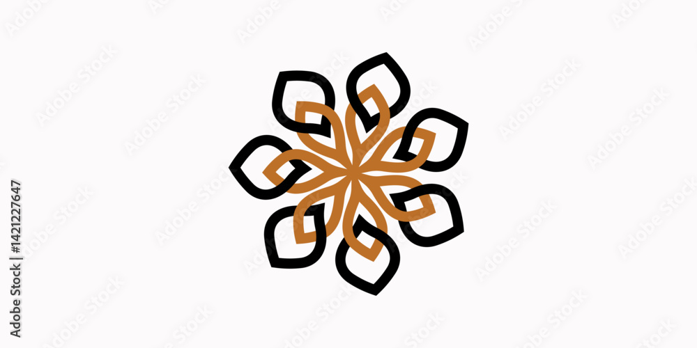 Tree shape sunflower vector logos. Nature trees vector illustration logo design Tree shape sunflower vector logos. Nature trees vector illustration logo design