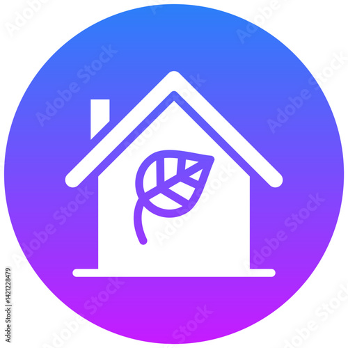 Eco-Friendly House Icon