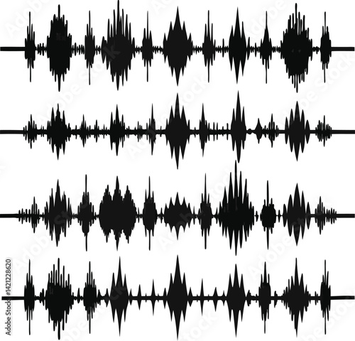 Vector grunge background with grunge effect evokes a black urban London skyline silhouette featuring iconic European architecture like a tower or parliament building