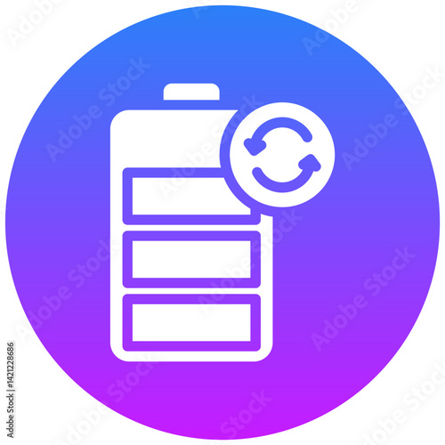 Battery Recycling Icon