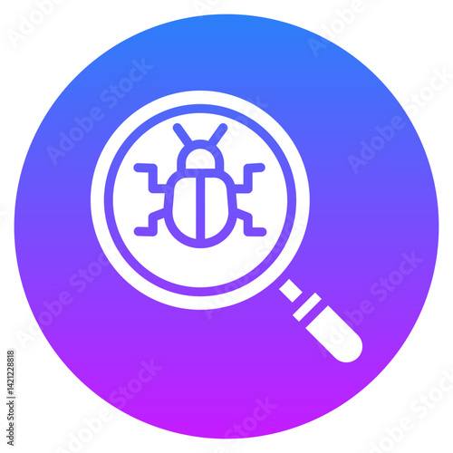 Bug Search Icon