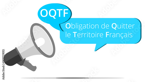 Mégaphone OQTF - Obligation de Quitter le Territoire Français