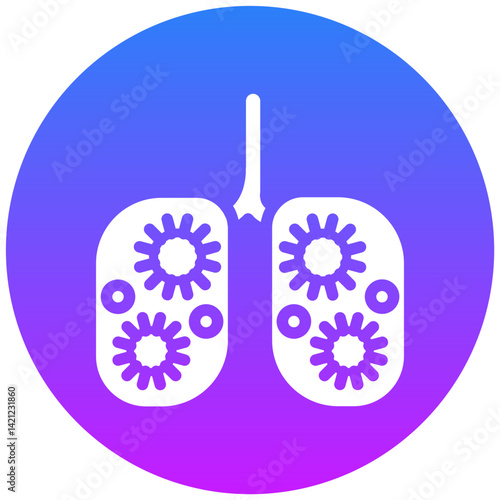Infected Lungs Icon