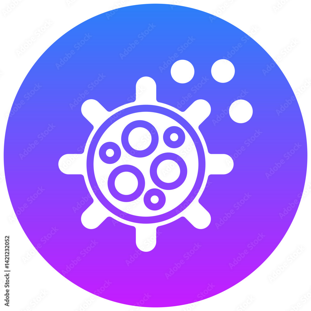 Obraz premium Cancer Cells Icon