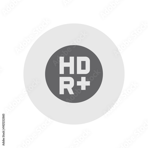 HDR Plus Filled Icon