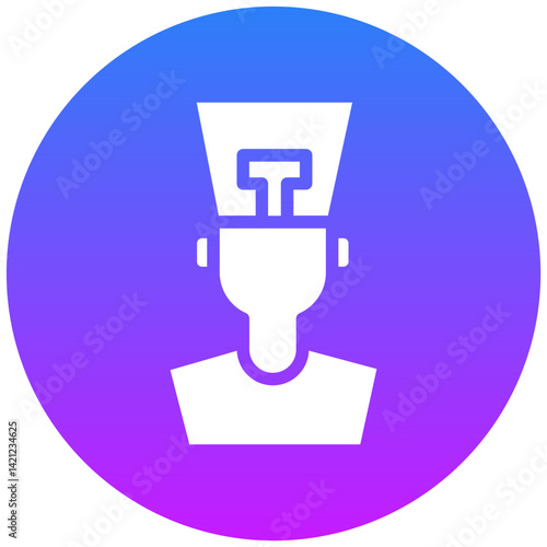 Nefertiti Bust Icon