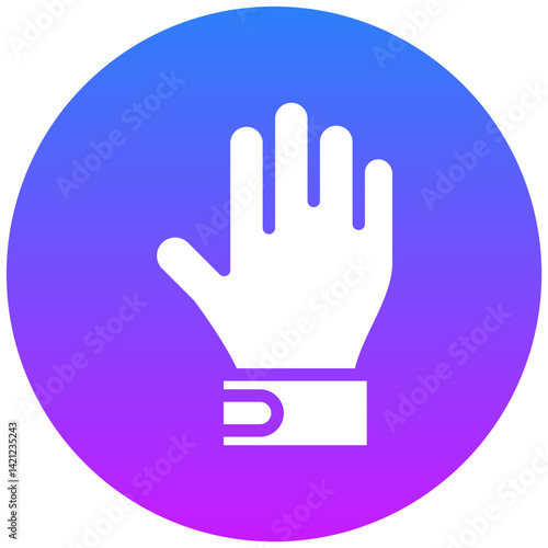 Rugby Gloves Icon