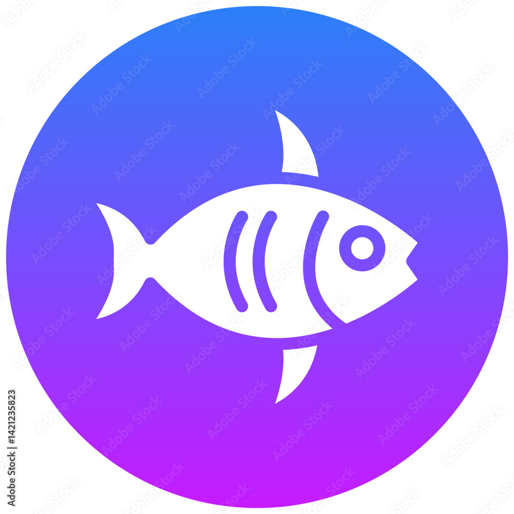 Obraz premium Fish Icon