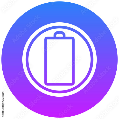 Empty Battery Icon