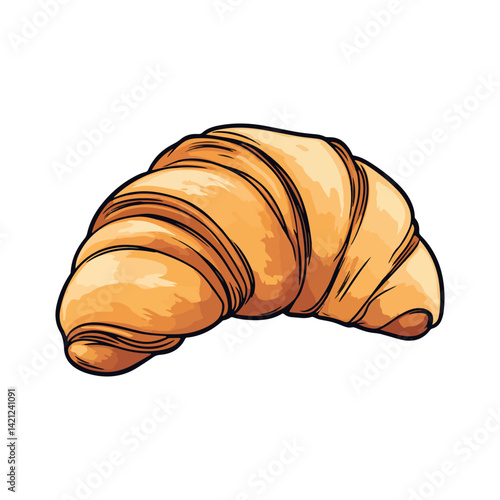croissant,vector