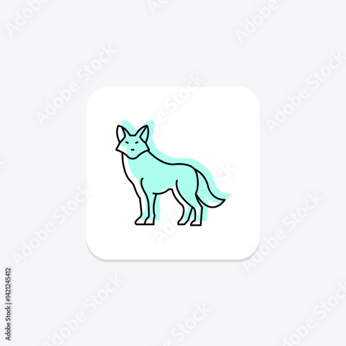 Fox, vector, pixel perfect, illustrator file