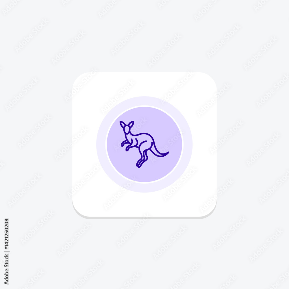 Kangaroo, vector, pixel perfect, illustrator file Kangaroo, vector, pixel perfect, illustrator file