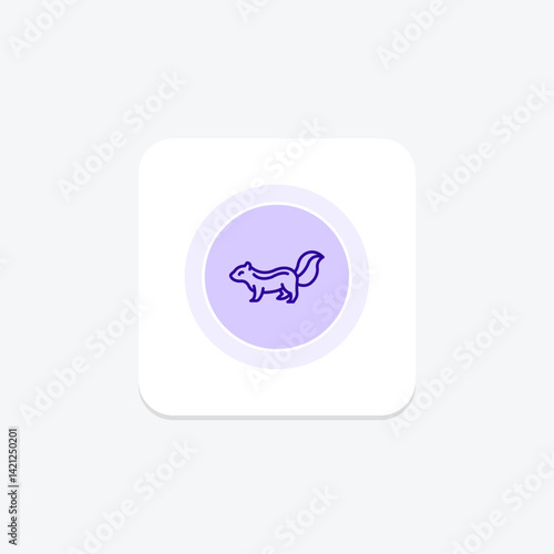 Squirrel, vector, pixel perfect, illustrator file