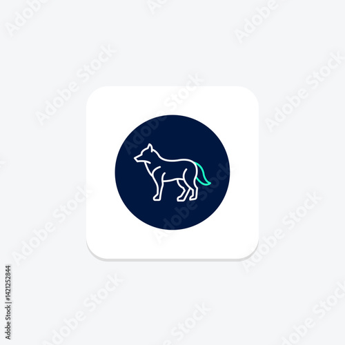 Free Download Wolf, vector, pixel perfect, illustrator file - GFXLoad