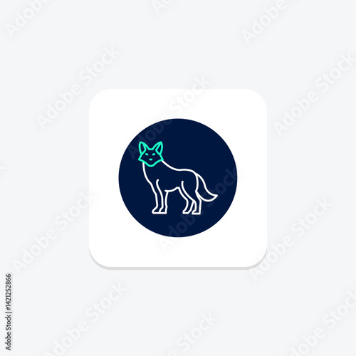 Fox, vector, pixel perfect, illustrator file