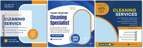 Elevate Your Environment: Comprehensive Cleaning Services Flyer Design