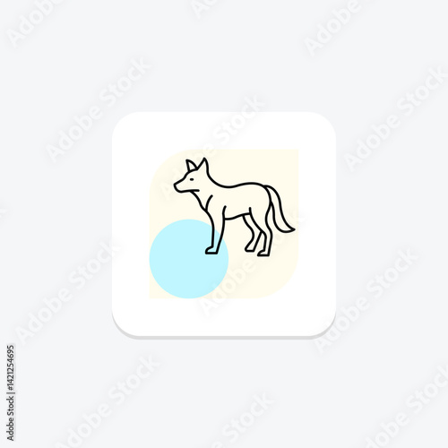 Dingo, vector, pixel perfect, illustrator file