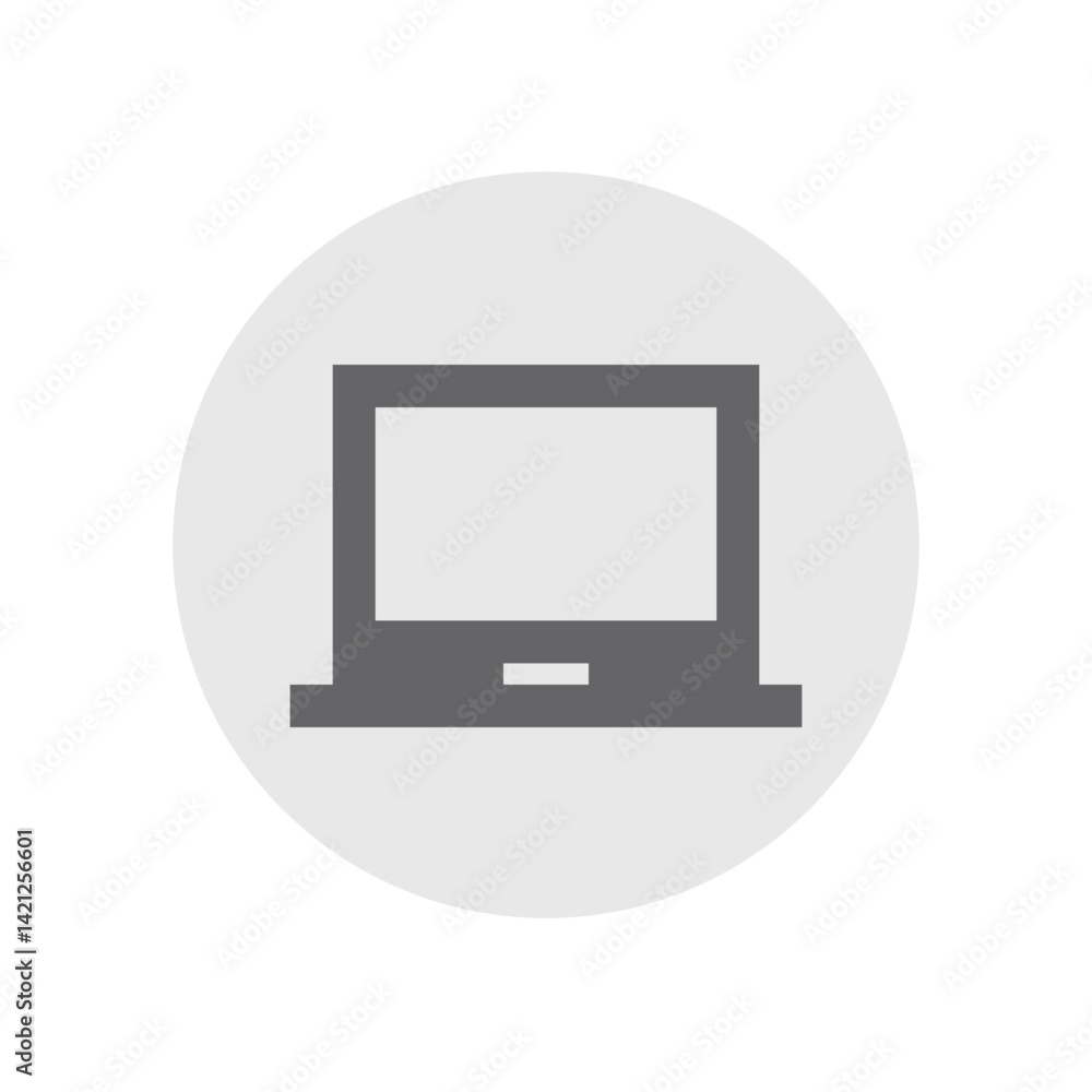 Chromebook Laptop Outlined Chromebook Laptop Outlined