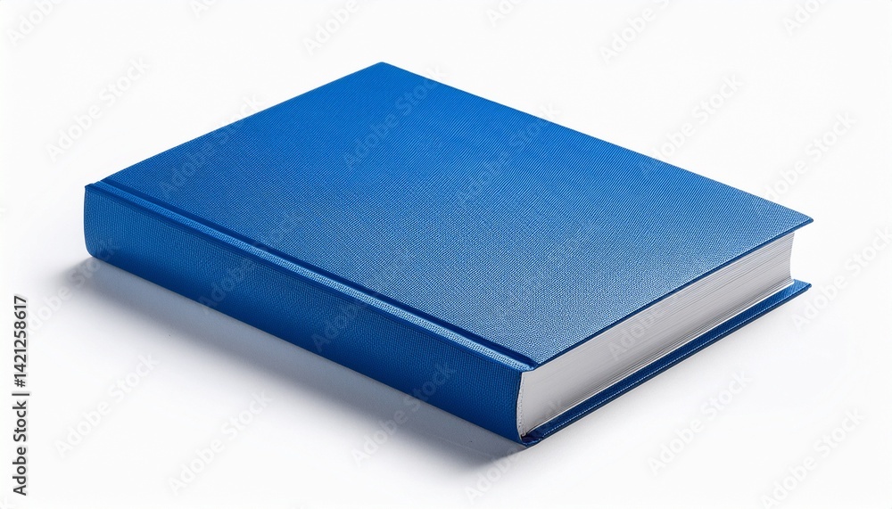 blue book isolated on white blue book isolated on white