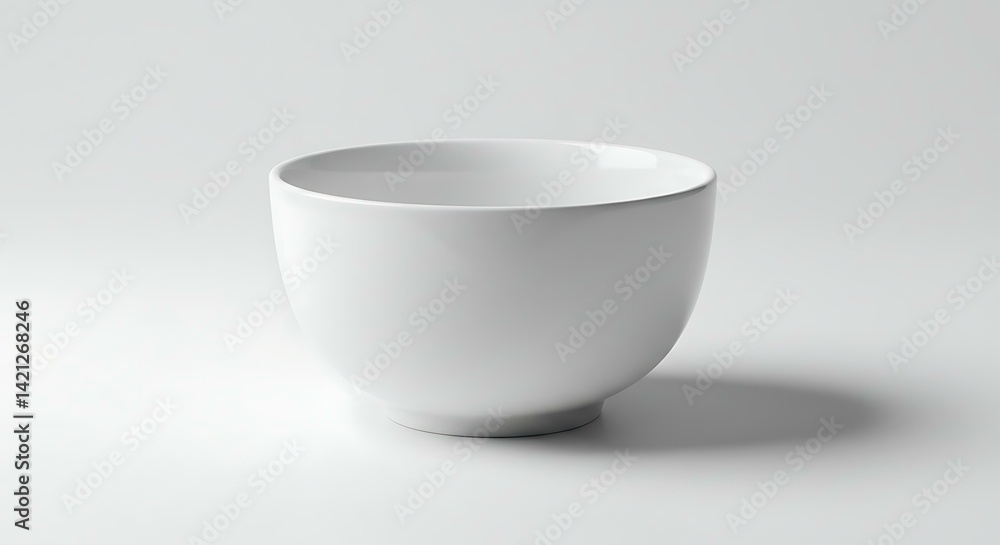 Empty bowl isolated on white background Empty bowl isolated on white background
