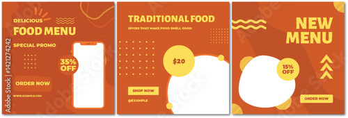Enticing Culinary Delights: Food Menu Promotion with Special Offers and Discounts