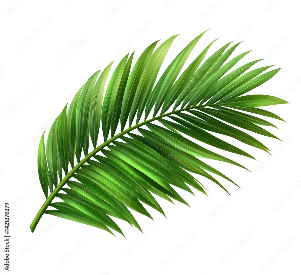 Palm Leaf Illustration Palm Leaf Illustration