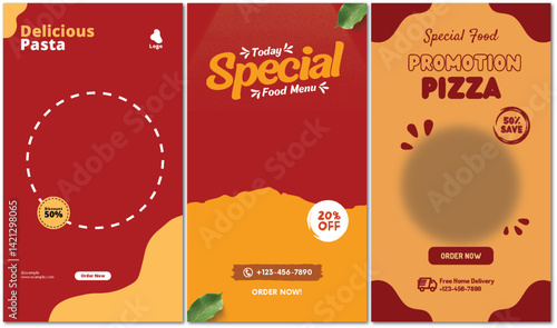 Eye-Catching Italian Food Specials on Social Media Food Promotions