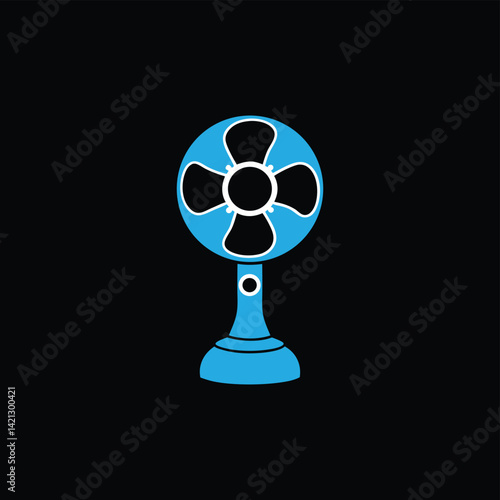 Electric Cooling Fan Vector Pack – Retro and Classic Designs

