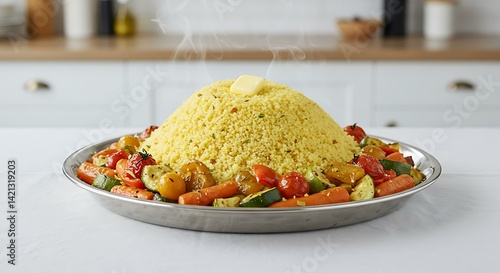 Cuscus. Brazilian food