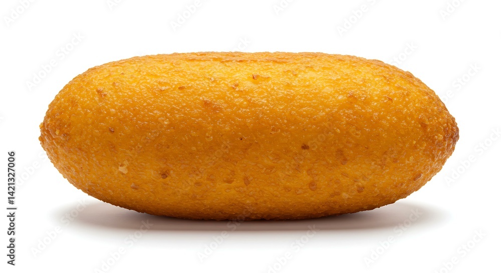 Kibe Brazilian Quibe Cuisine white background. Brazilian food Kibe Brazilian Quibe Cuisine white background. Brazilian food