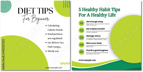 Beginner's Guide to Dieting and 5 Healthy Habits for a Balanced Life