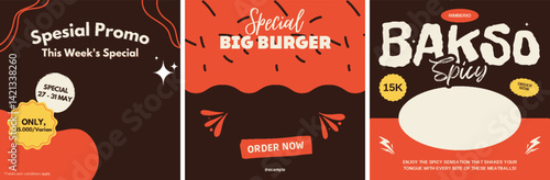 Delicious Food Menu Promotions: Bakso, Burgers, and Special Deals