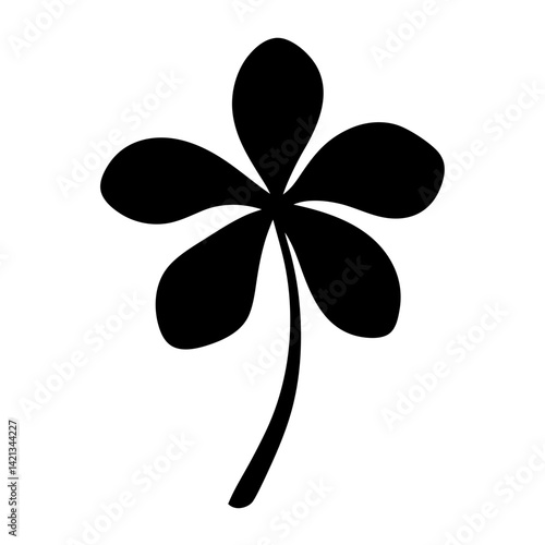 anemopsis yerba mansa flower minimalist silhouette vector - for nature graphic design projects anemopsis yerba mansa, plant flower modern artwork.