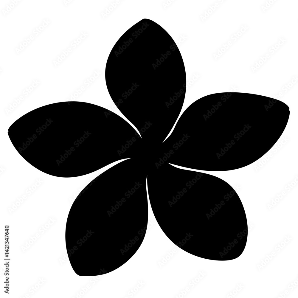 jasmine flower minimalist silhouette vector - for nature graphic design projects jasmine, plant flower modern artwork. jasmine flower minimalist silhouette vector - for nature graphic design projects jasmine, plant flower modern artwork.