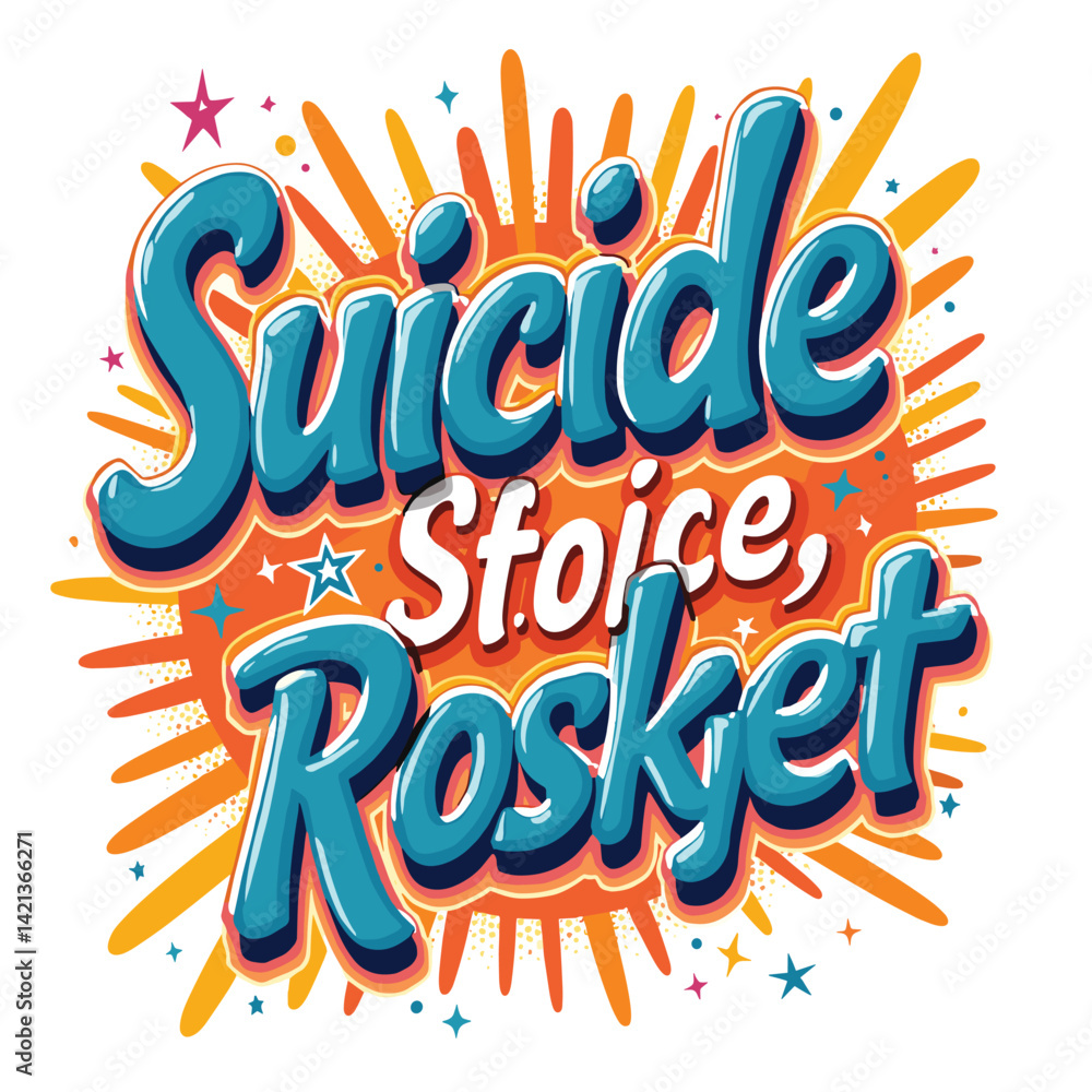 Fototapeta premium Suicide Awareness typography t-shirt design vector.