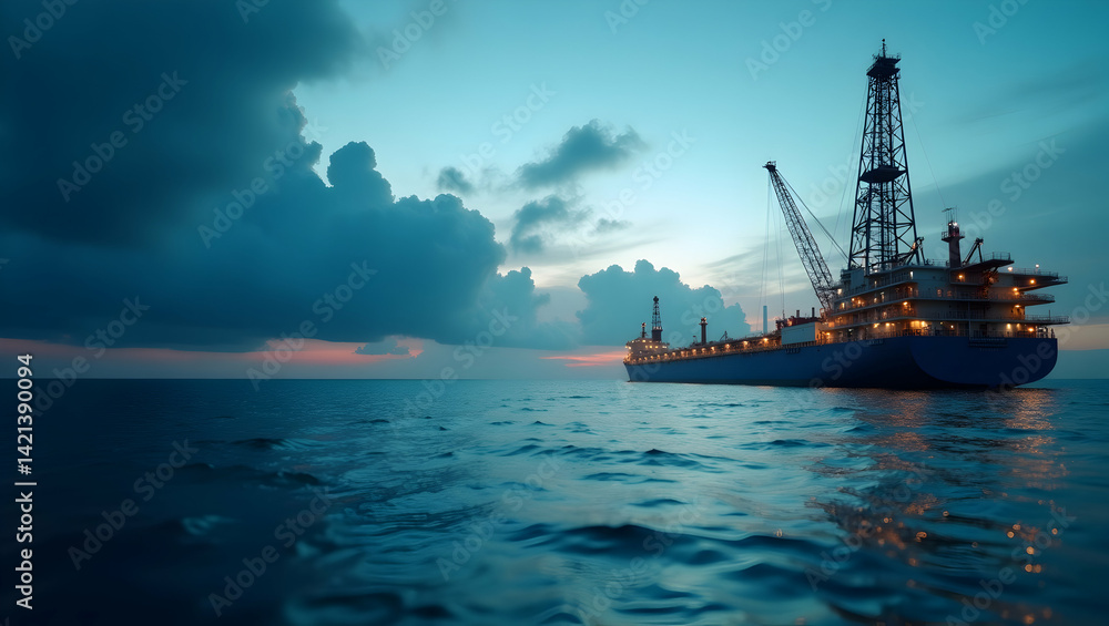 Obraz premium Geopolitical Oil Impact Assessment: Analyzing International Relations, Trade Policies, and Market Disruptions in Strategic Risk Management