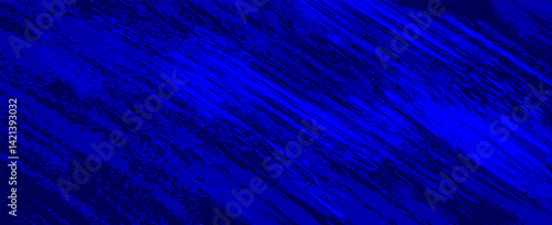 Abstract technology concept dark blue stripes geometric overlapping background. Bright navy blue dynamic abstract vector background with diagonal lines.