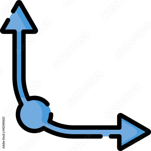 rotate illustration on a white background     