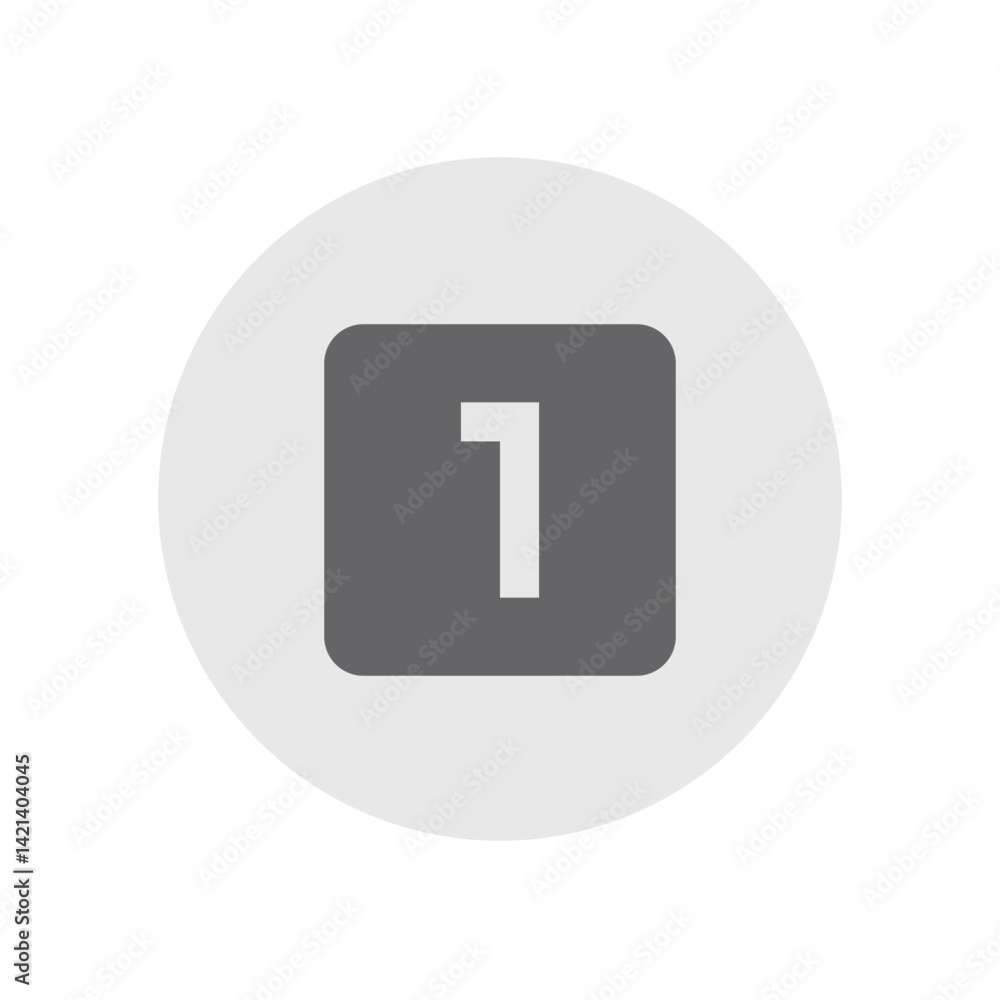 Number 1 Icon Number 1 Icon
