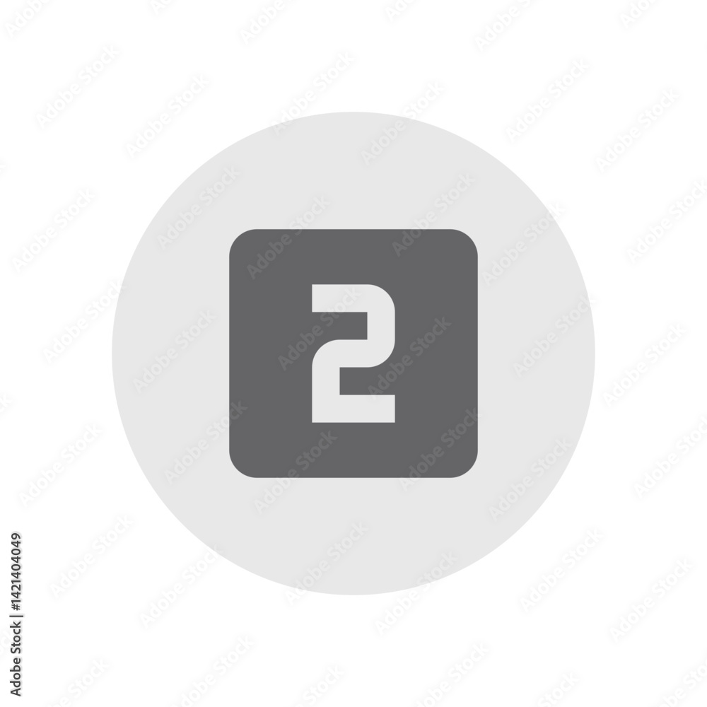 Number 2 Icon Number 2 Icon